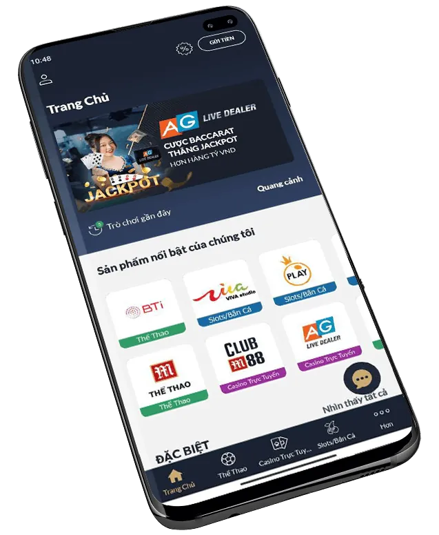 Chơi Slots trên di động với tx68 nhà cái